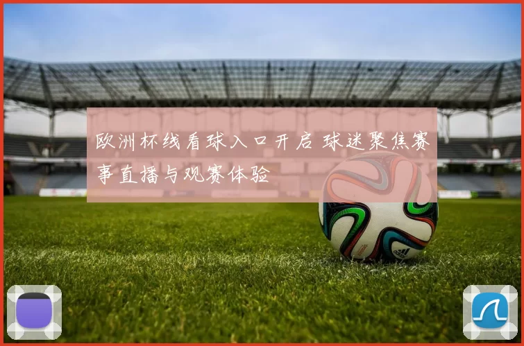 欧洲杯线看球入口开启 球迷聚焦赛事直播与观赛体验