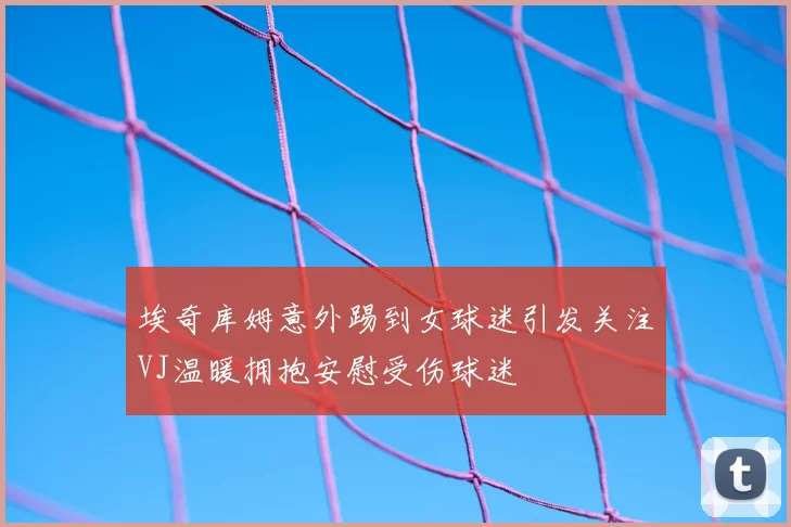 埃奇库姆意外踢到女球迷引发关注VJ温暖拥抱安慰受伤球迷
